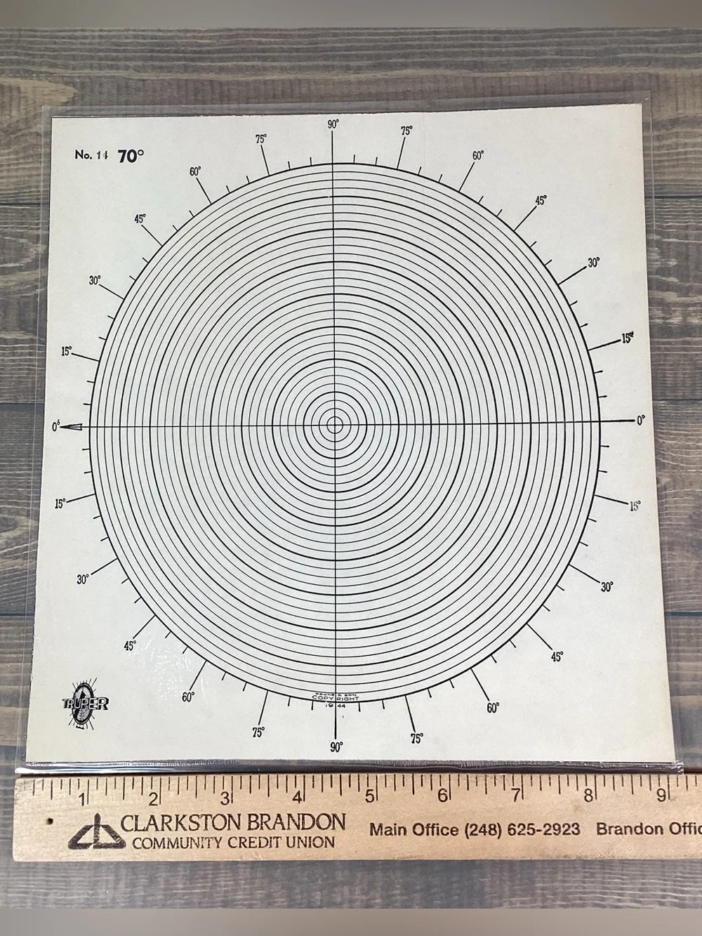 8 Unique 1944 Laminated Graphing Paper With Tilt Perspective